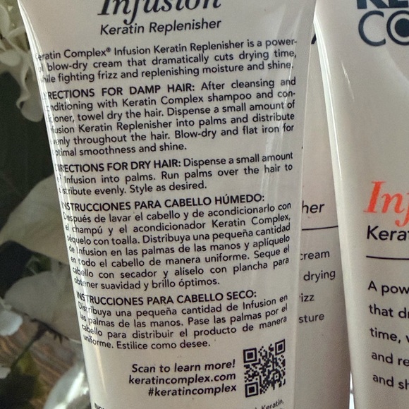 3X Keratin Complex Infusion Keratin Replenisher NEW AND SEALED LOT OF 3 (4oz ea) - Picture 6 of 6